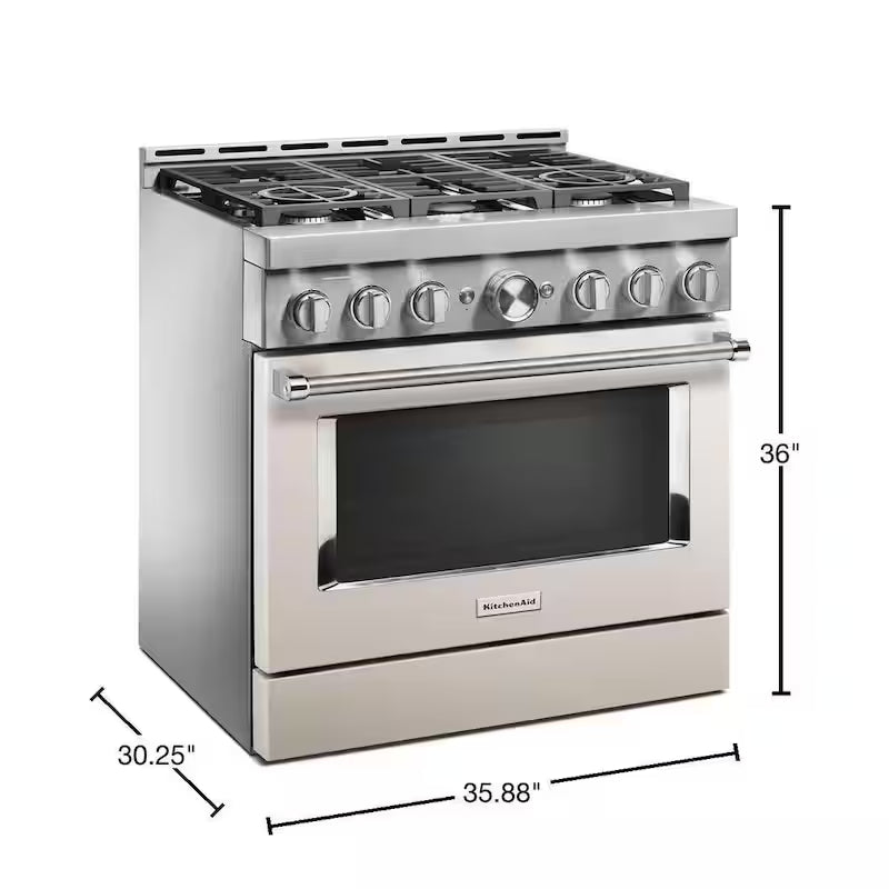 5.1 cu. ft. Smart Gas Range with Self-Cleaning and True Convection W652914