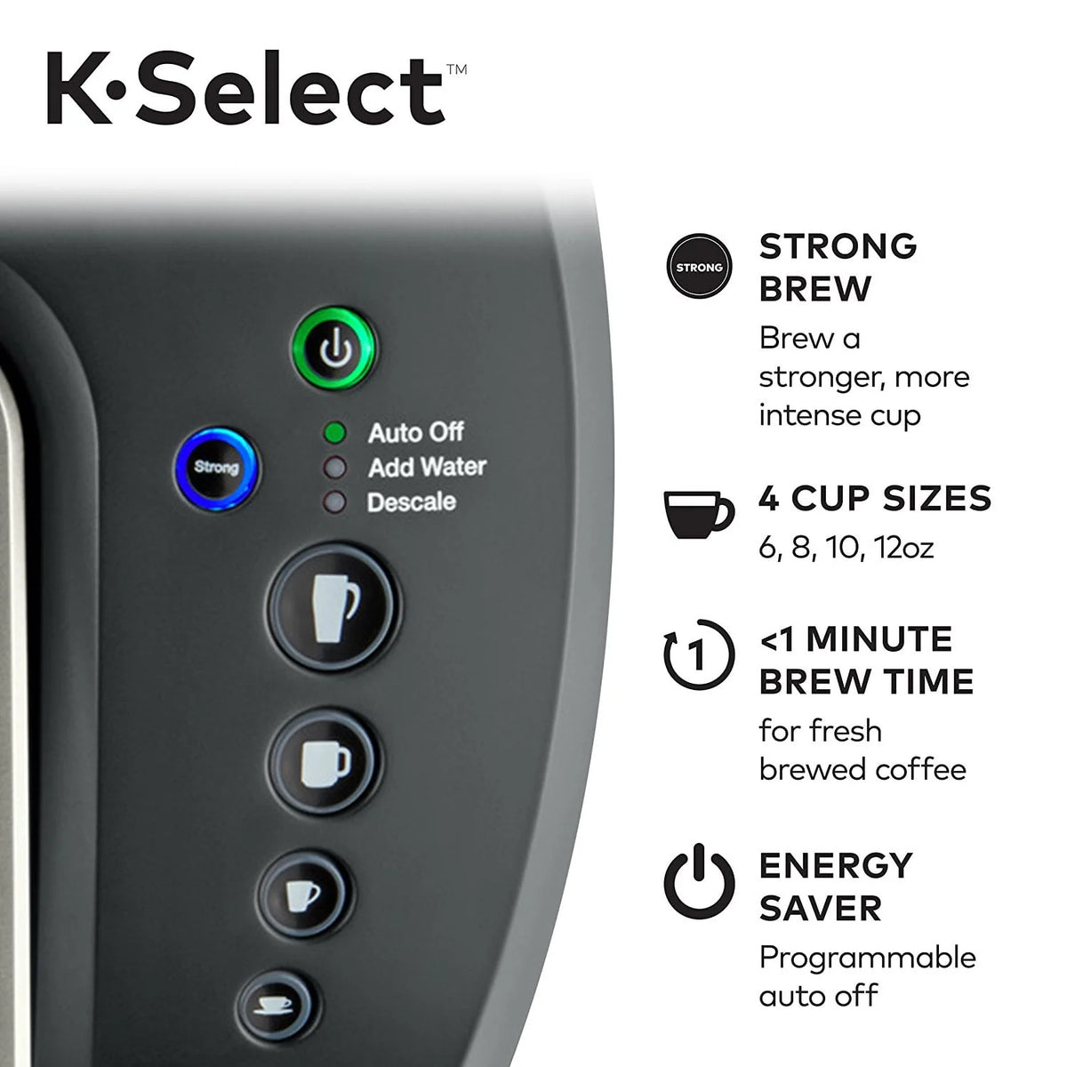 Single-Serve K-Cup Pod Coffee Maker Y4258