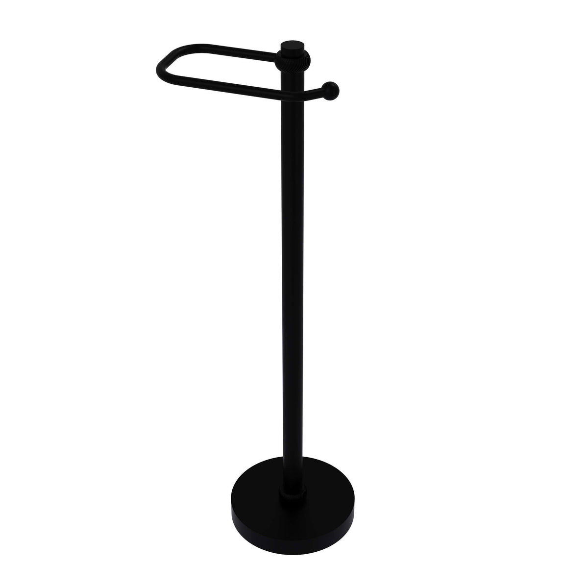 Matte Black Toilet Tissue Stand C3865