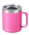14 oz Vacuum Insulated Stainless Steel Coffee Mug with Lid X151