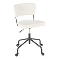 Cream Black Office Task Chair I85965