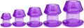 Soft Silicone Hollow Anal Plug Set 5 PCS R983