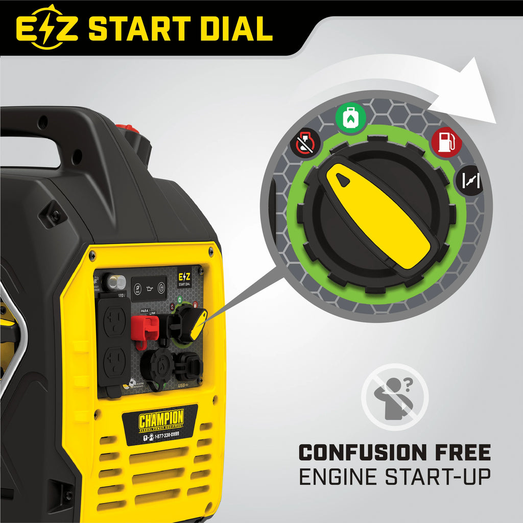 2500-Watt Dual Fuel Inverter Generator F541