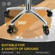 Heavy Duty Hydraulic Swivel Adjustable Rolling Stool with Wheels L1887