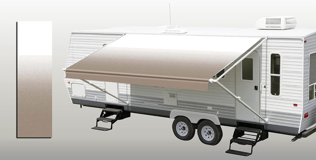 Camel Fade Awning Fabric U3215