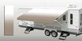 Camel Fade Awning Fabric U3215