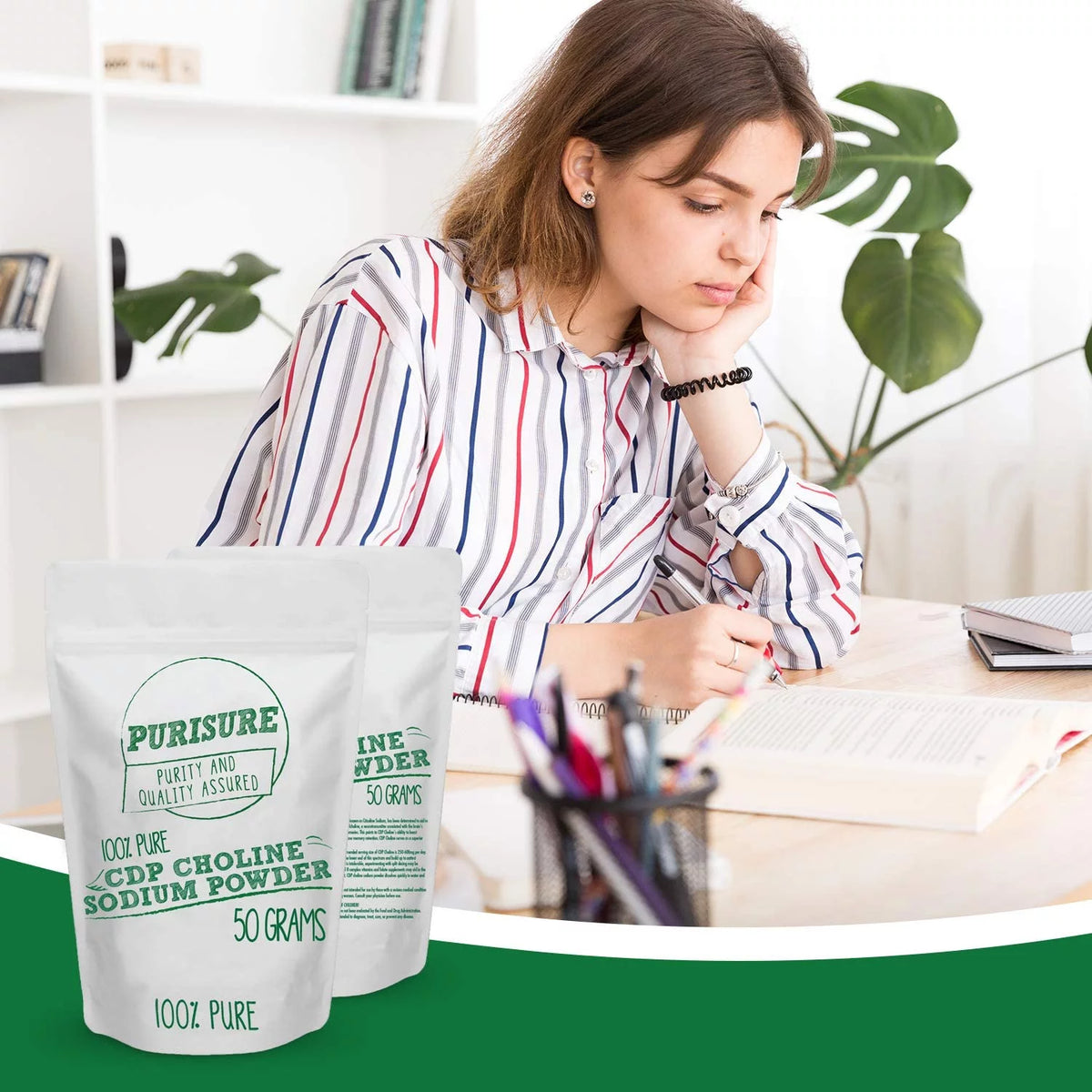 CDP Choline Powder 50g Brain Supplement W781942