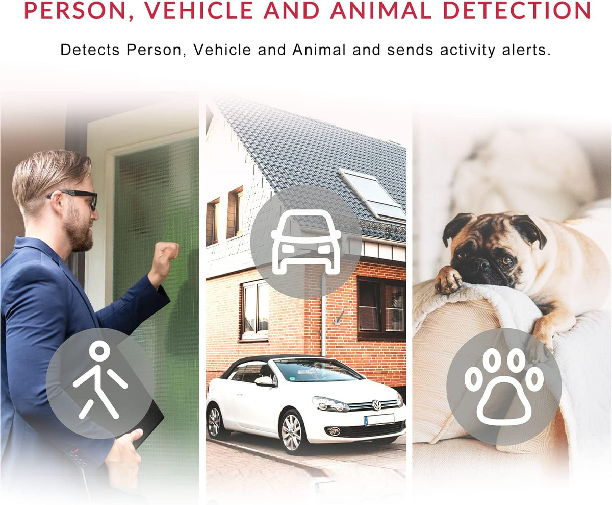 1080p WiFi Indoor Security Camera with Night Vision B30437