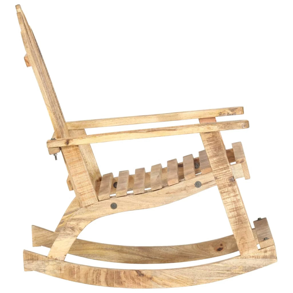 Garden Rocking Chair Solid Mango Wood M88099