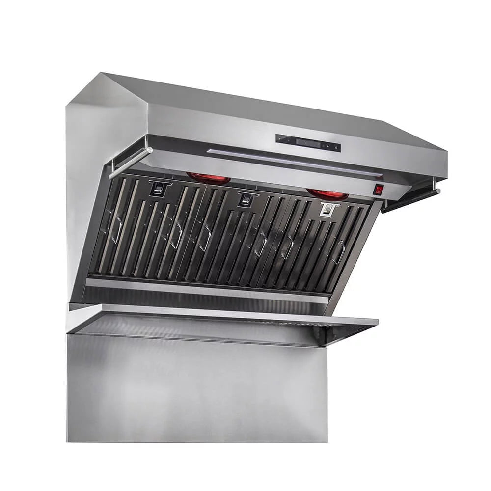 36 inch Stainless 1200 CFM Wall Mount Range Hood S2276