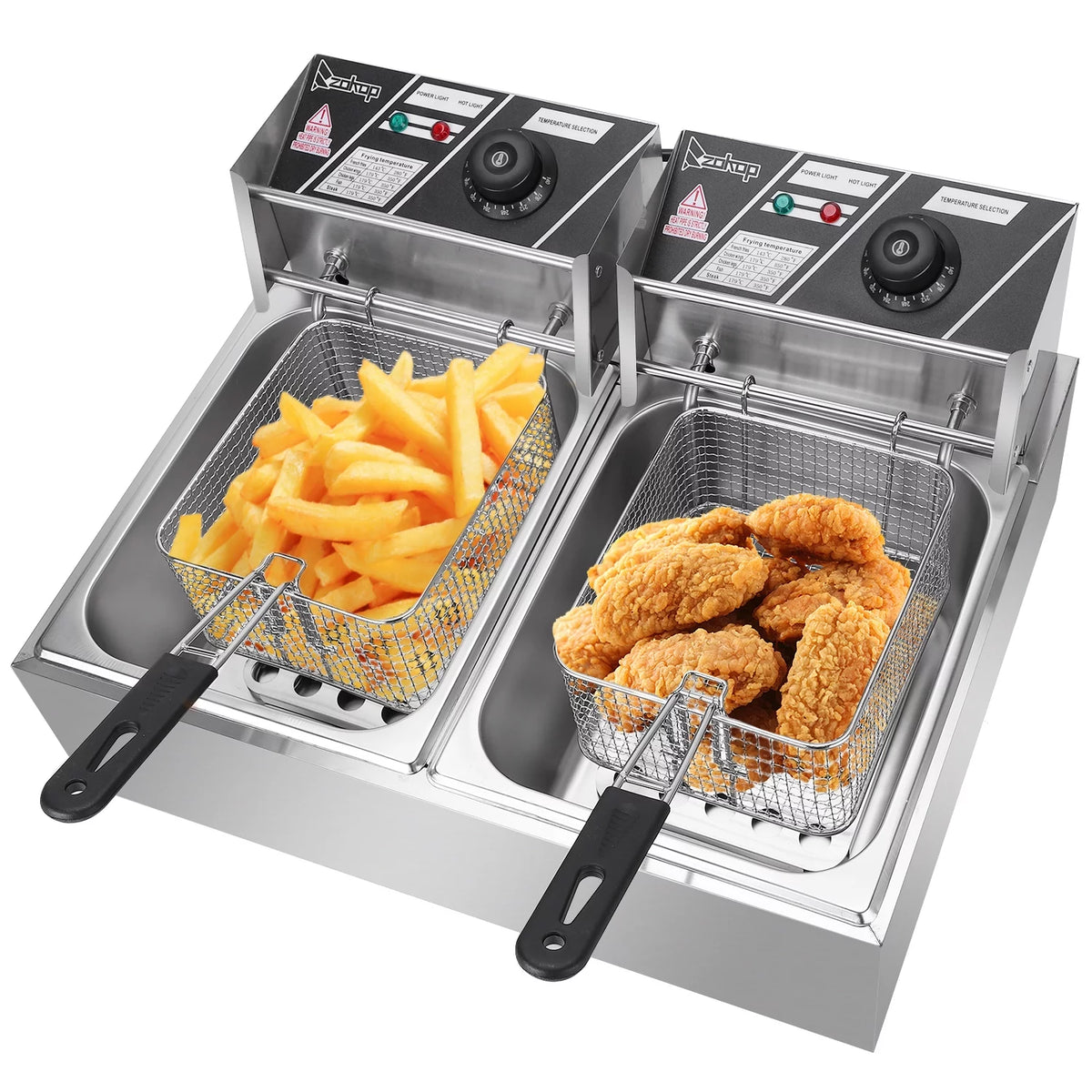 12.7QT 5000W Electric Deep Fryer with Basket S44468
