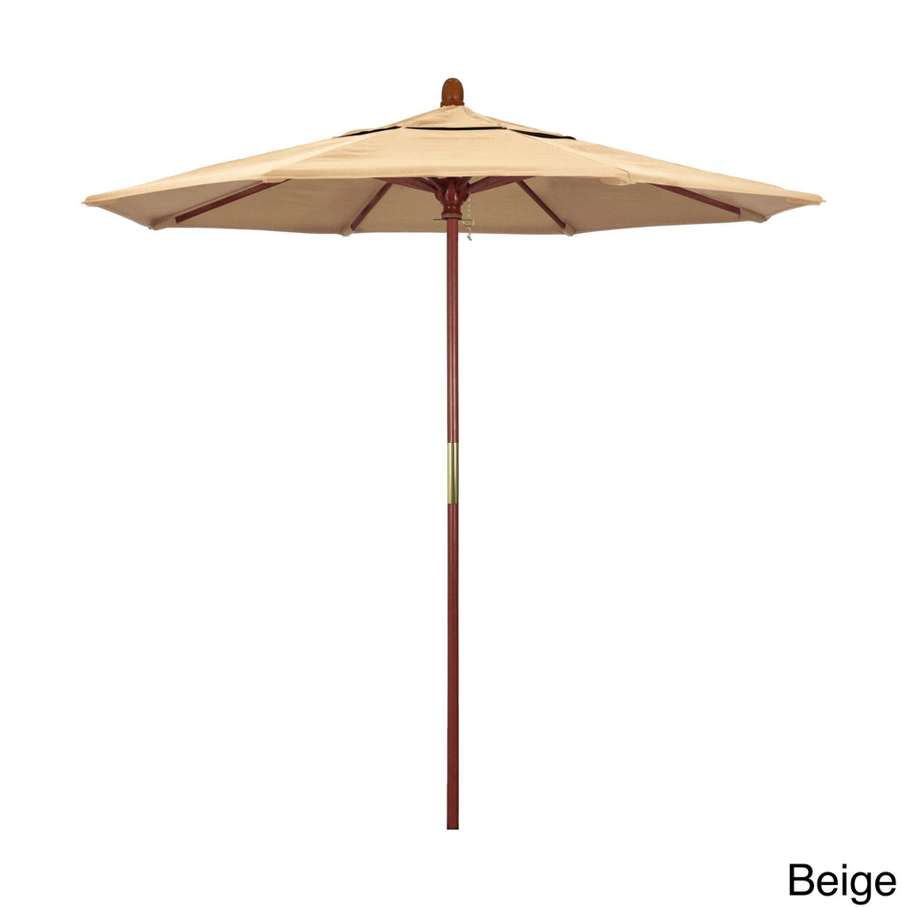 7.5 ft. Wood Market Umbrella Q860285