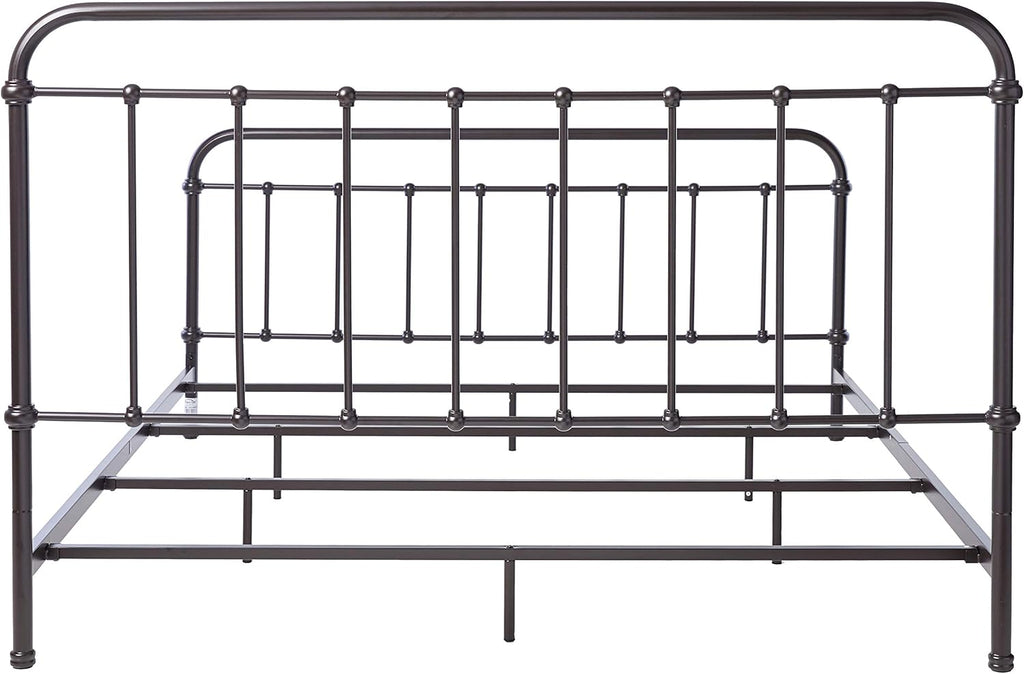 California King Metal Bed Dark Bronze R85898