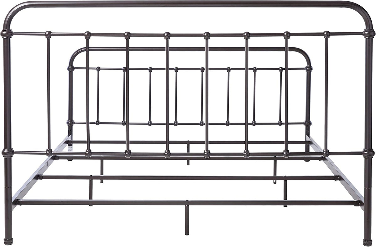 California King Metal Bed Dark Bronze R85898