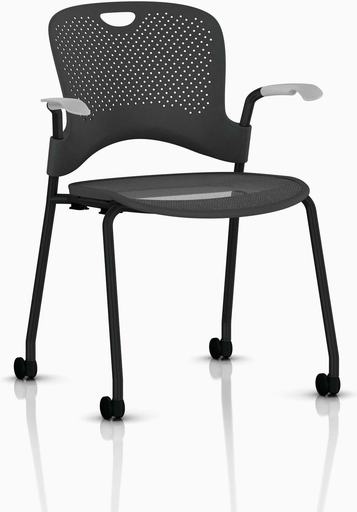 Black Stacking Chair H14251