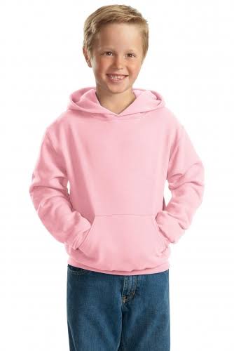 Classic Pink 8 oz Pullover Hood J428