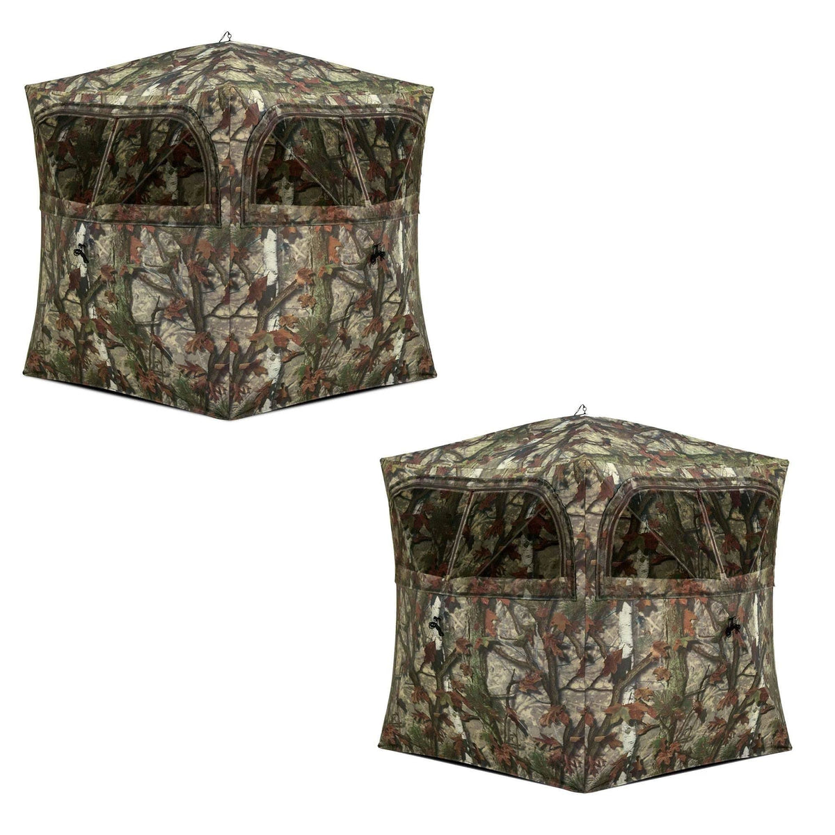 Camo Lightweight Pop Up Ground Hunting Blind 2 Pack D551980