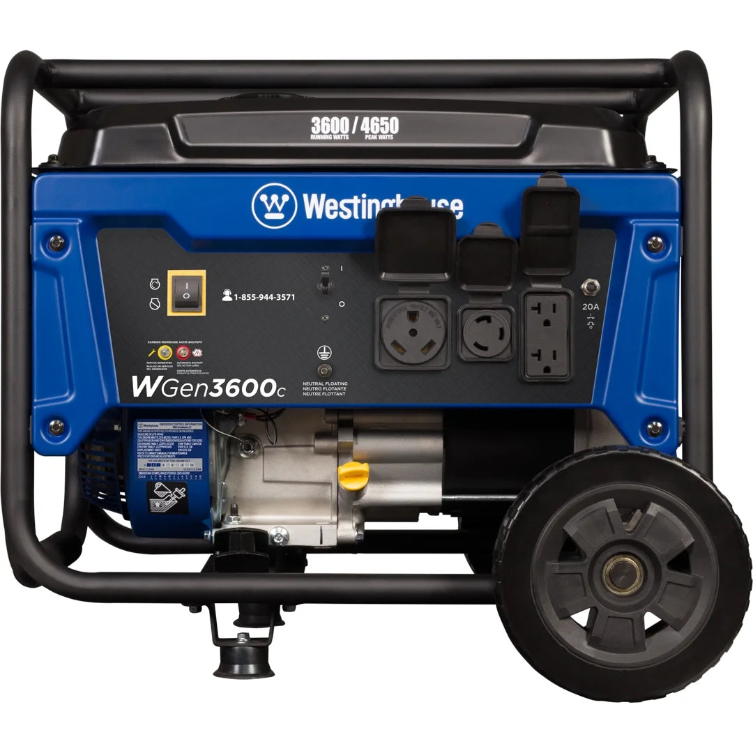 Gas Powered Portable Generator with CO Sensor T519151