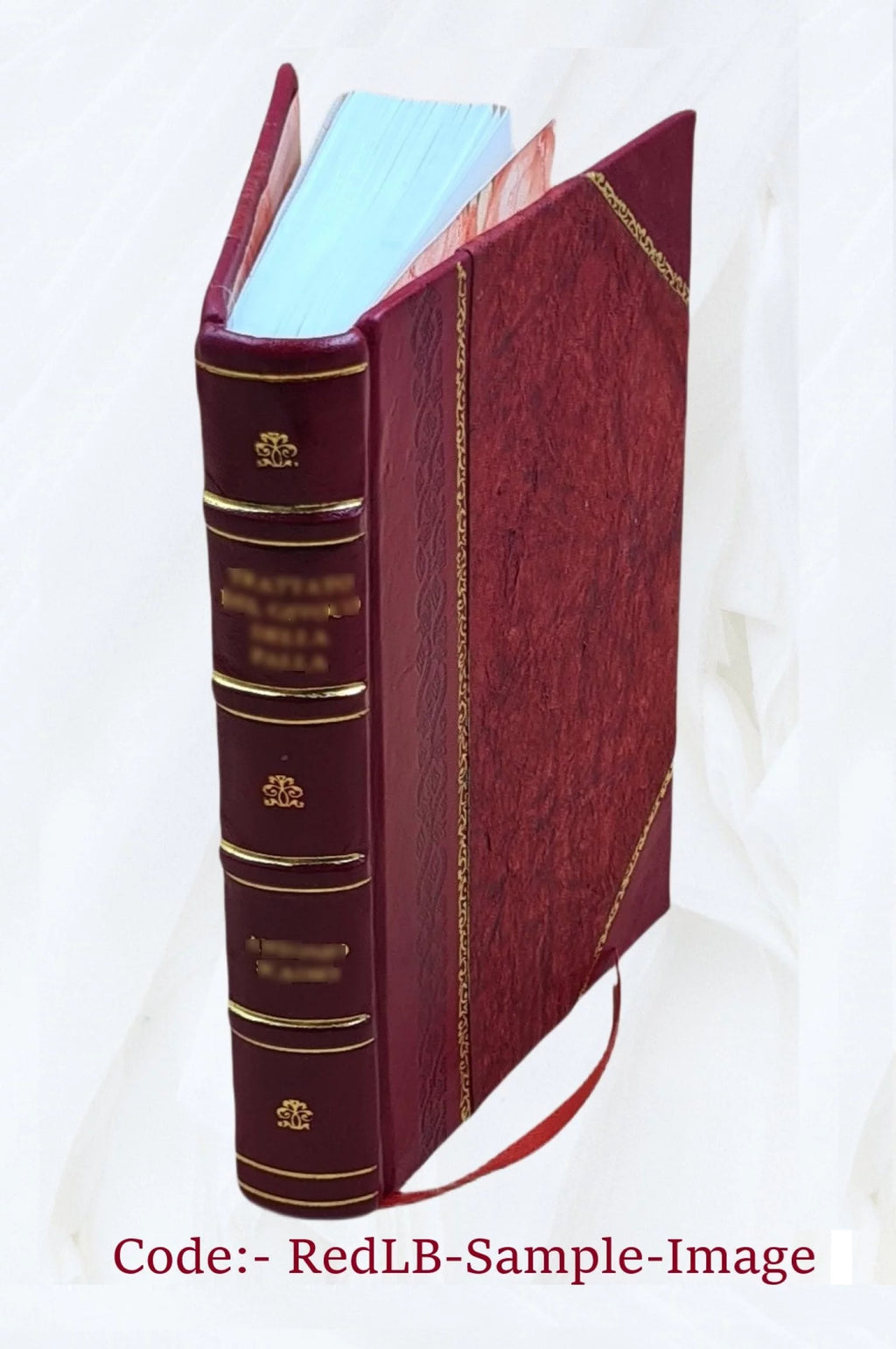 1911 Leather Bound Handbook for Students J3079