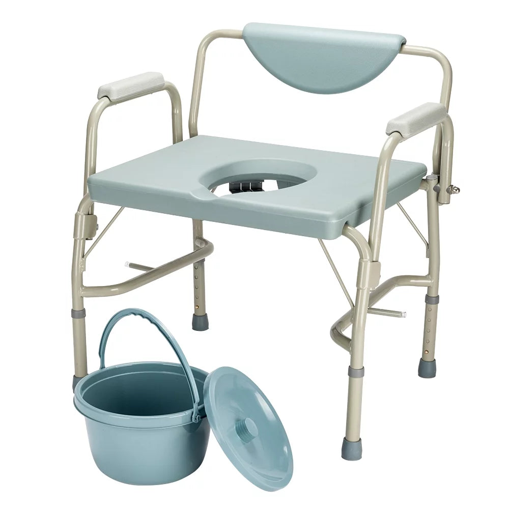 Bariatric Drop-Arm Commode H992
