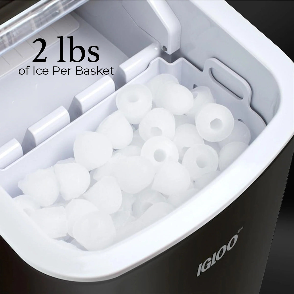 Automatic Portable Countertop Ice Maker Machine Black R8351