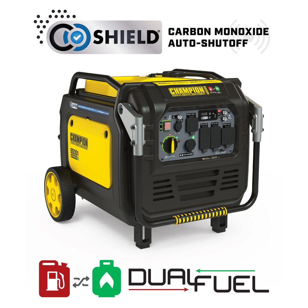 8500-Watt Dual Fuel Inverter Generator M928