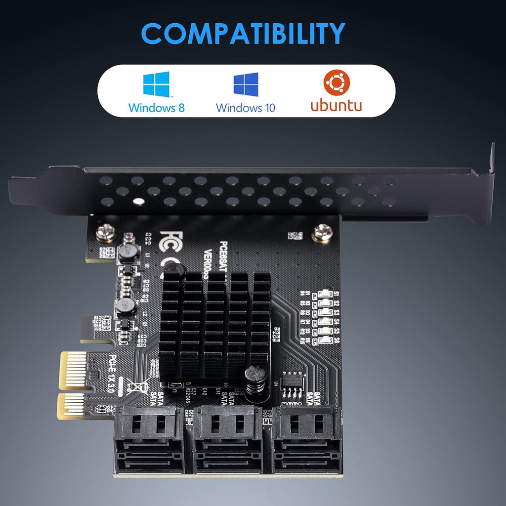 PCIe SATA Card 8 Ports Y831073