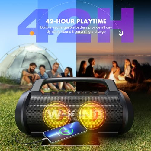 120W Portable Bluetooth Speaker IPX6 Waterproof D79775