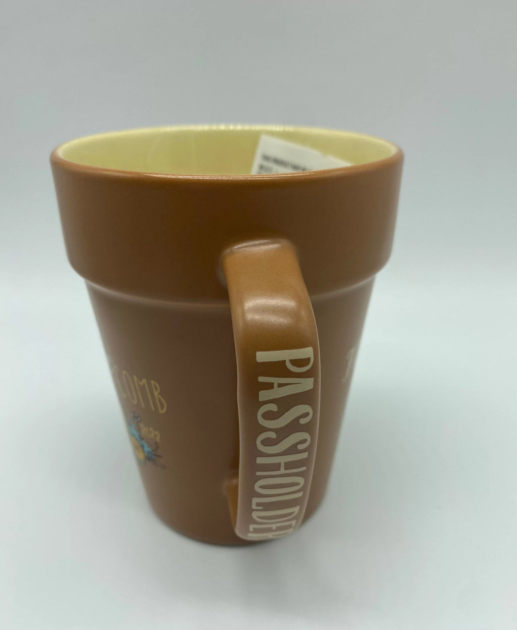 Orange Bird Flower Pot Mug K687