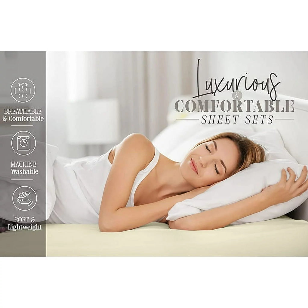 Super Soft 1500 Series Sheet Set Twin Light Pink I864