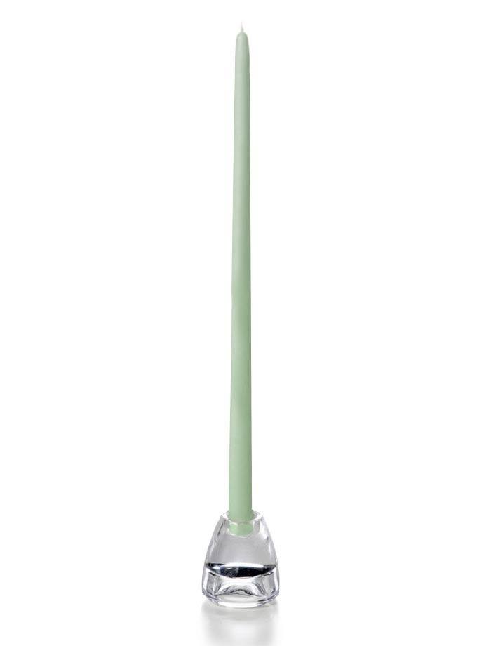 Set of 144 Sage Taper Candles S90175