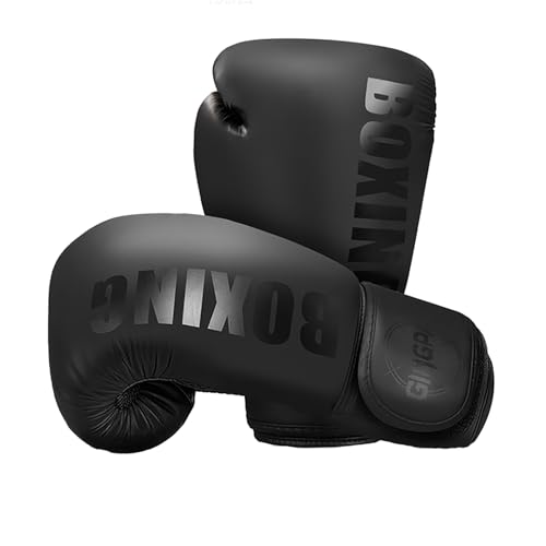PU Leather Boxing Training Gloves B690857