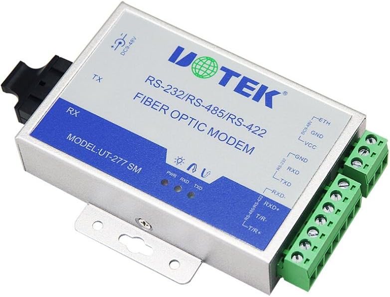 RS-232/422/485 to Optical Fiber Media Converters K58102