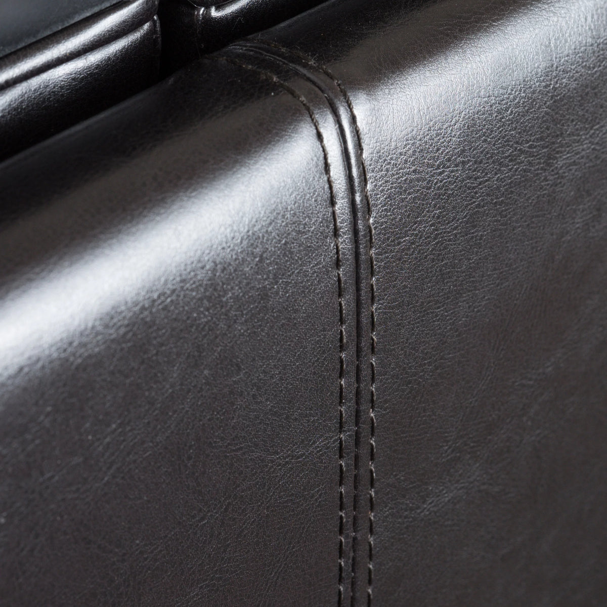 Bonded Leather Storage Ottoman S8177