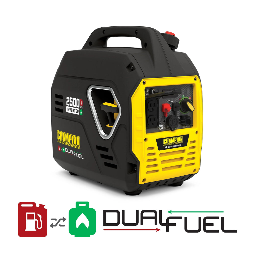 2500-Watt Dual Fuel Inverter Generator F541