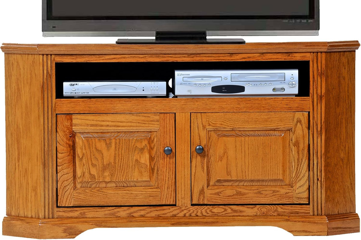 Oak Corner TV Cart Z7081