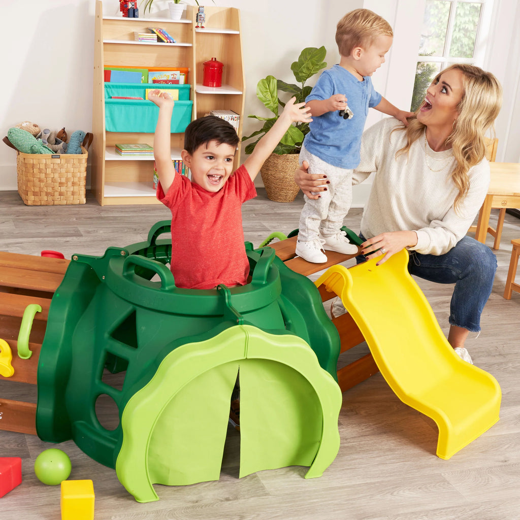 Toddler Climber with Slide and Flap J161