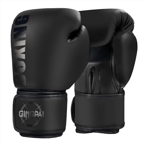 PU Leather Boxing Training Gloves B690857