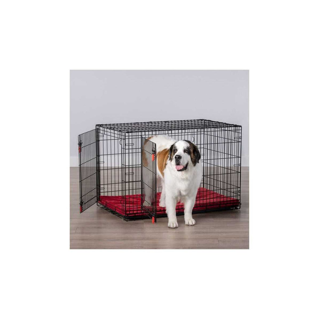 Double Door Wire Dog Crate with Divider Panel J541
