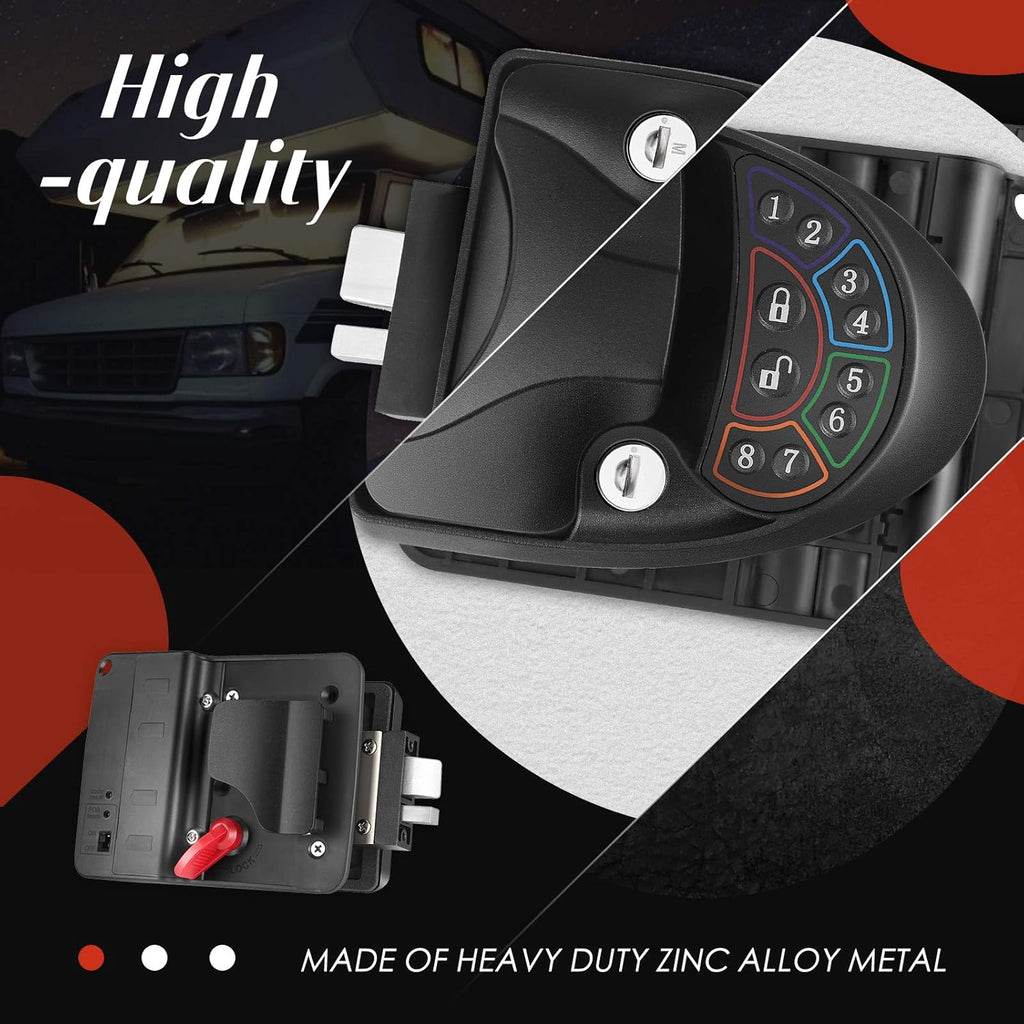 Keyless Entry RV Door Lock with Deadbolt V378825