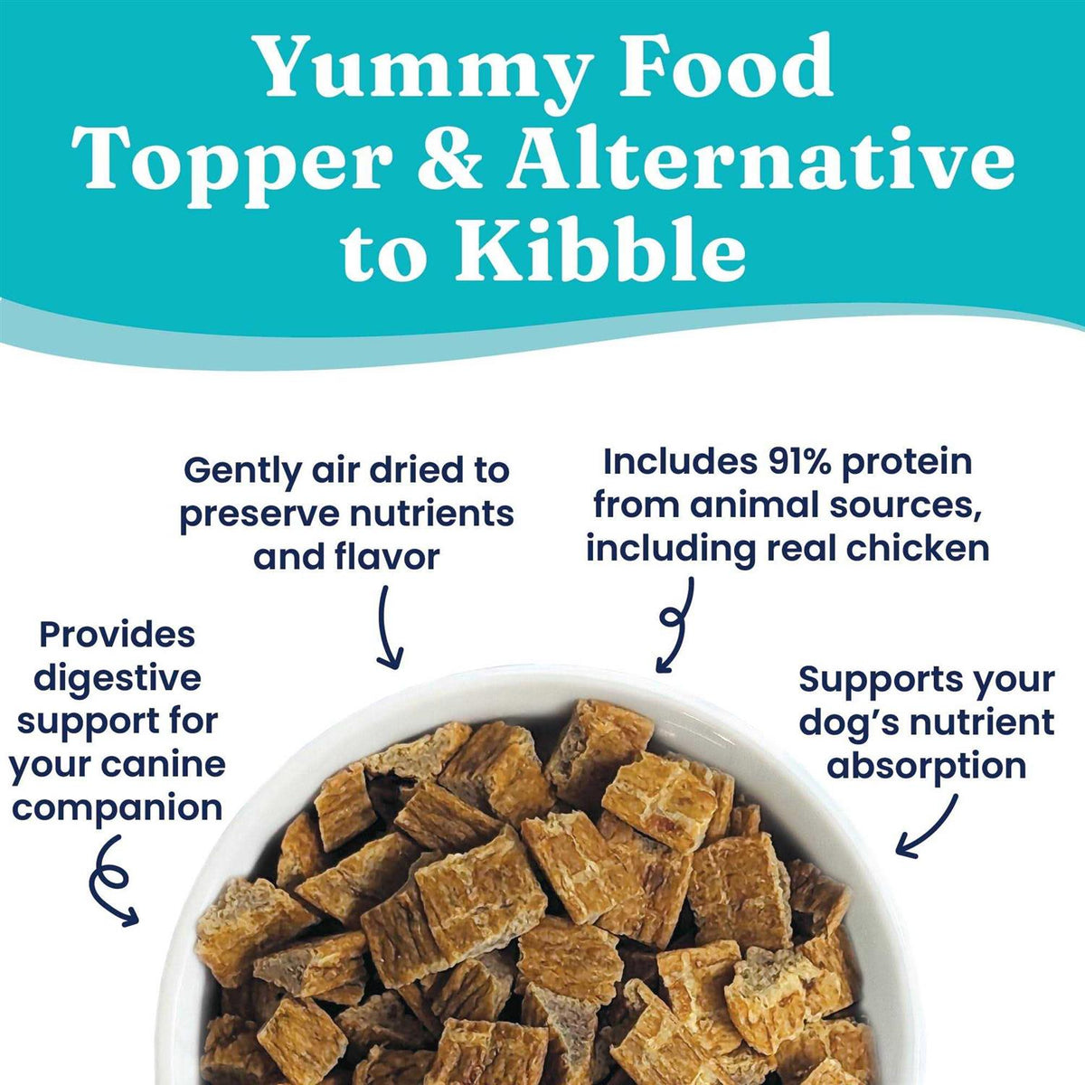 Air Dried Dog Food Toppers V491