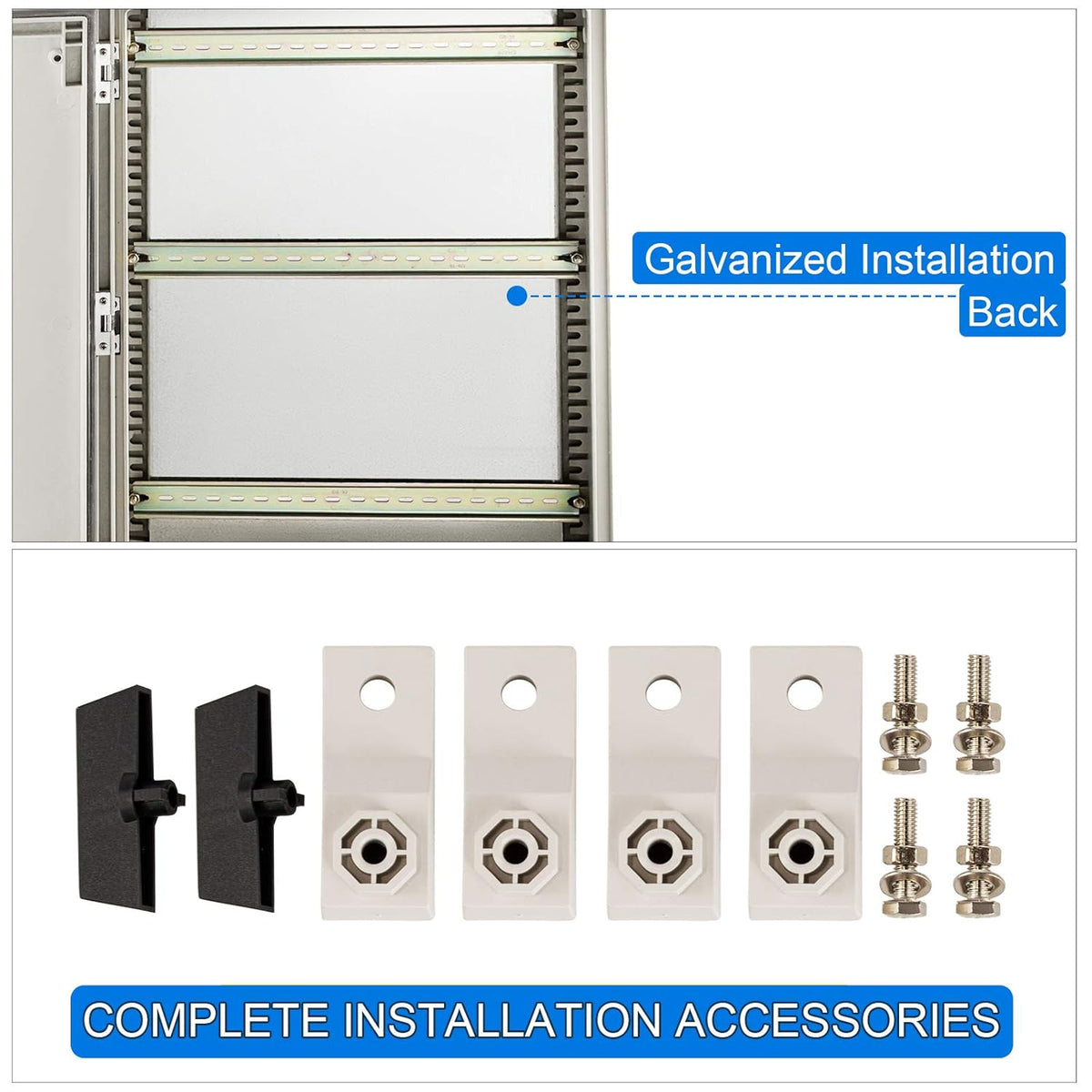 24 x 16 x 9'' NEMA 4X Fiberglass Electrical Enclosure O5799