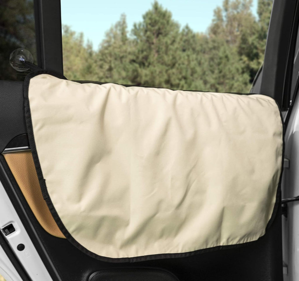 Washable Waterproof Car Door Protector Set of 2 Grey Z324