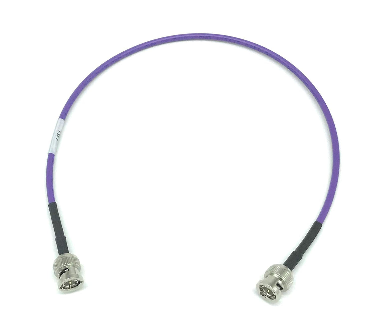 12G 4K HD SDI BNC - BNC Cable 50ft Black S643