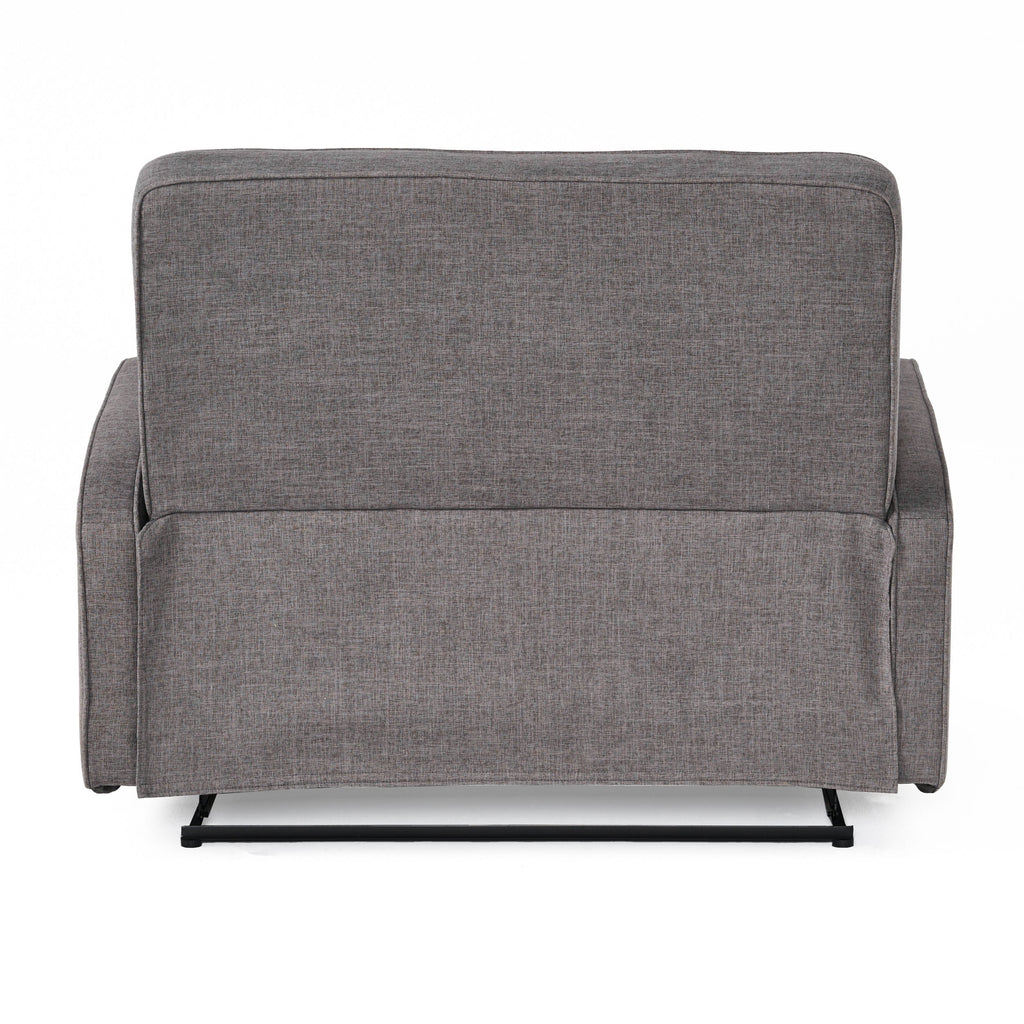 Gray Fabric Reclining Loveseat B968879