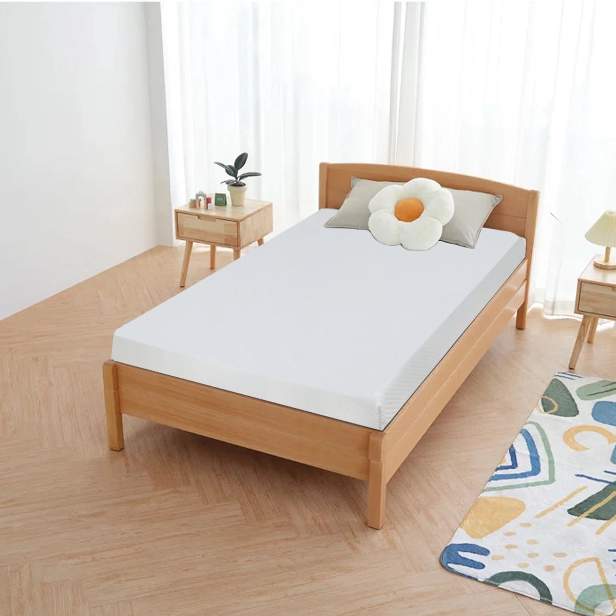 5 Inch Gel Memory Foam Twin Mattress E92036