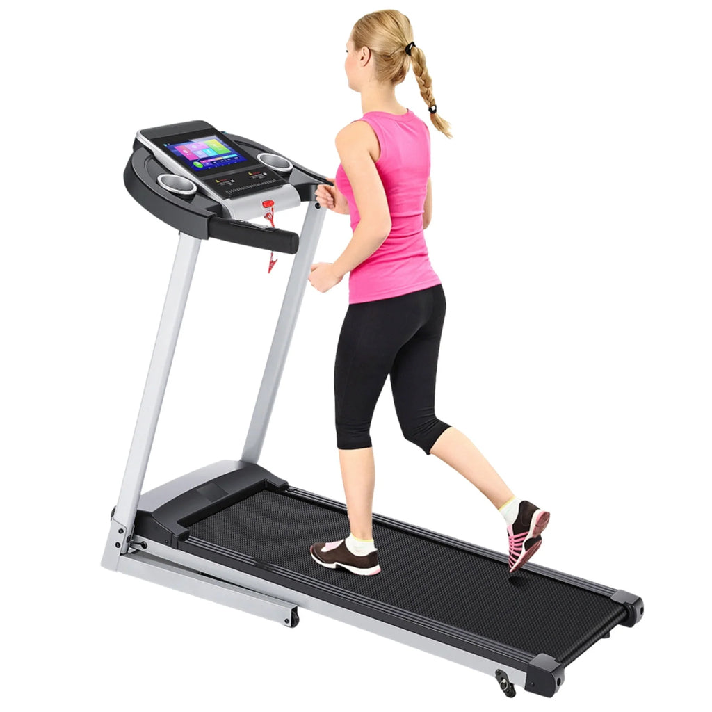 Electric Motorized Treadmill with 3 Incline Levels F626