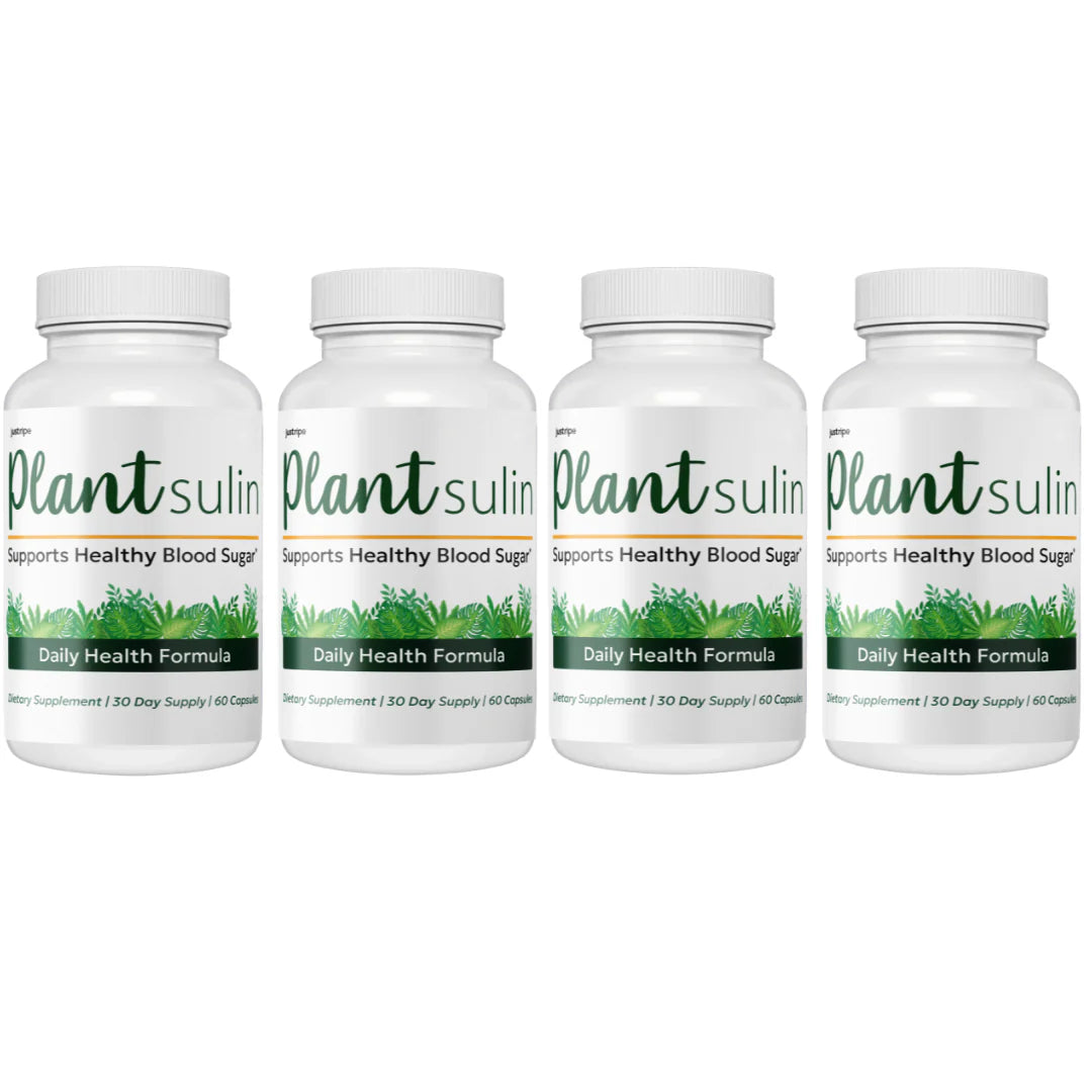 Blood Sugar Support Supplement 4 Bottles D872