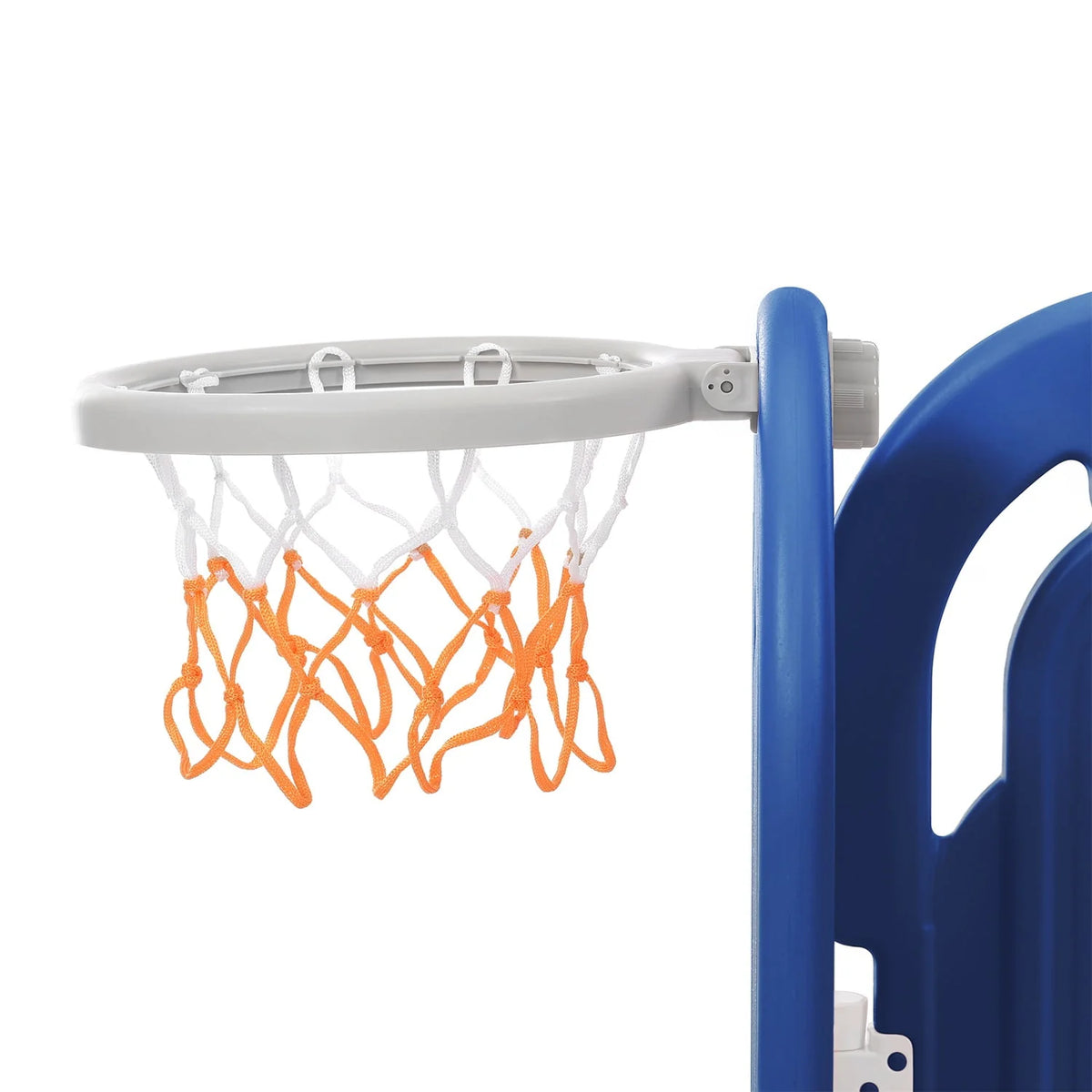 4 in 1 Toddler Climber and Slide Set with Basketball Hoop J412