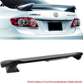 Gloss Black ABS Rear Trunk Spoiler Wing Z391665